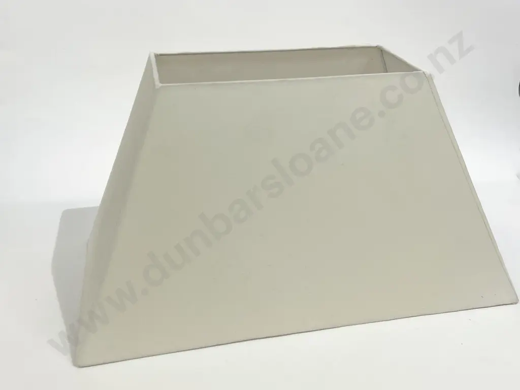 Rectangular Cream Linen Shade Image 1++