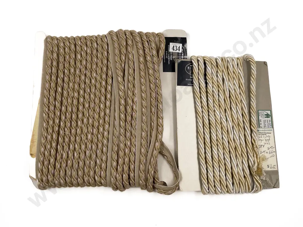 Two Remainder Lengths of Cord Braiding Image 1++