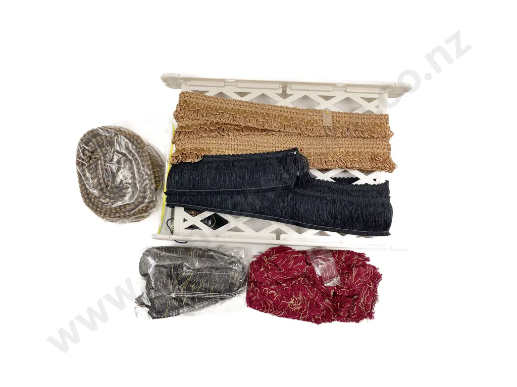 Remainder Lengths Various Fringing and Braids Image 1++