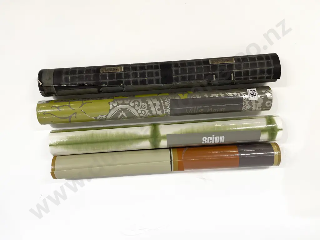 Four Various Rolls of Wallpaper Image 1++