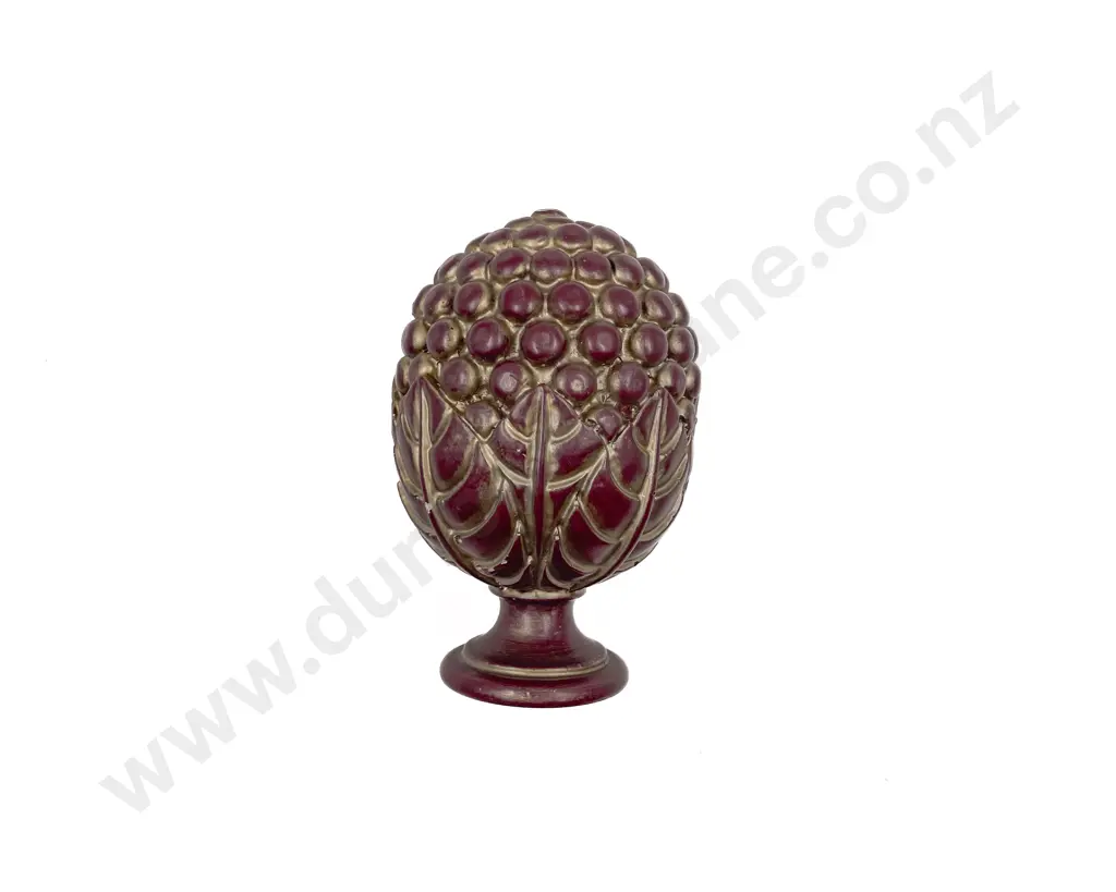 Single Metal Acorn Rod Finial Image 1++