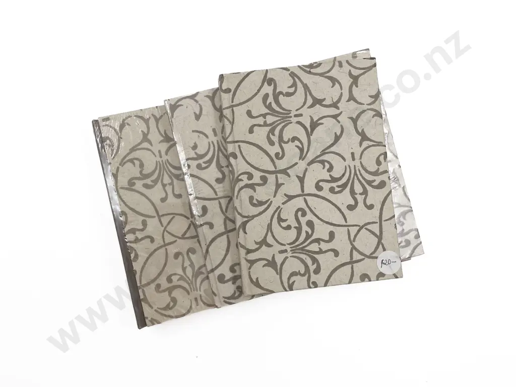 As New Three Fabric Covered Albums Image 1++
