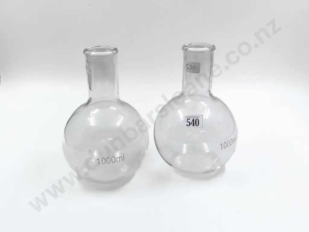 Four Designer Glass Carafes Image 1++