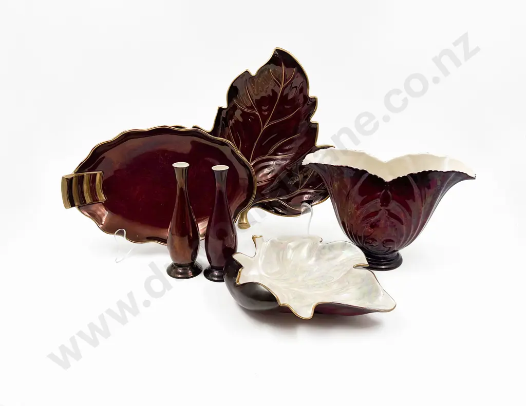 Carlton Ware Dish and Vase Image 1++