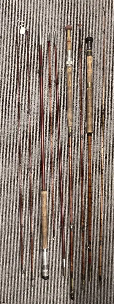 Three Assorted Vintage Fishing Rods Image 1++