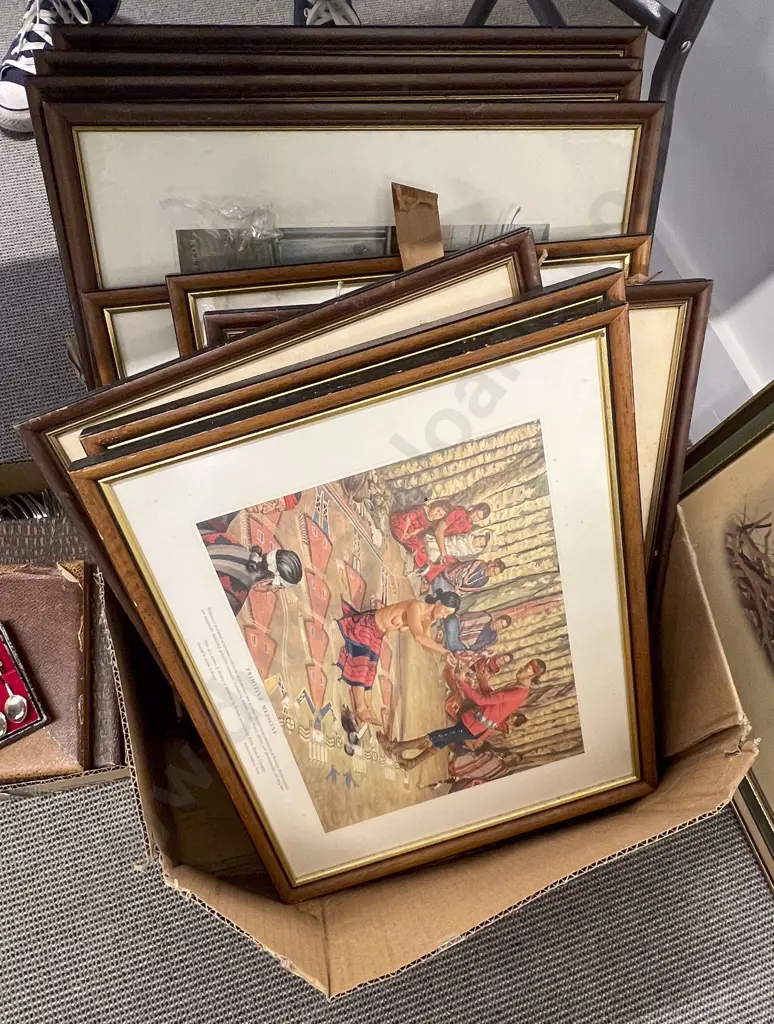Twelve Assorted Vintage Medical Themed Prints Image 1++