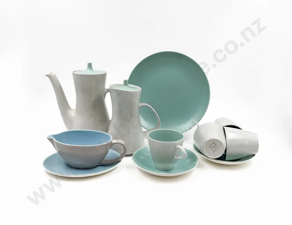 Poole Twin Tone Part Dinner Set Together with Extras Image 1++