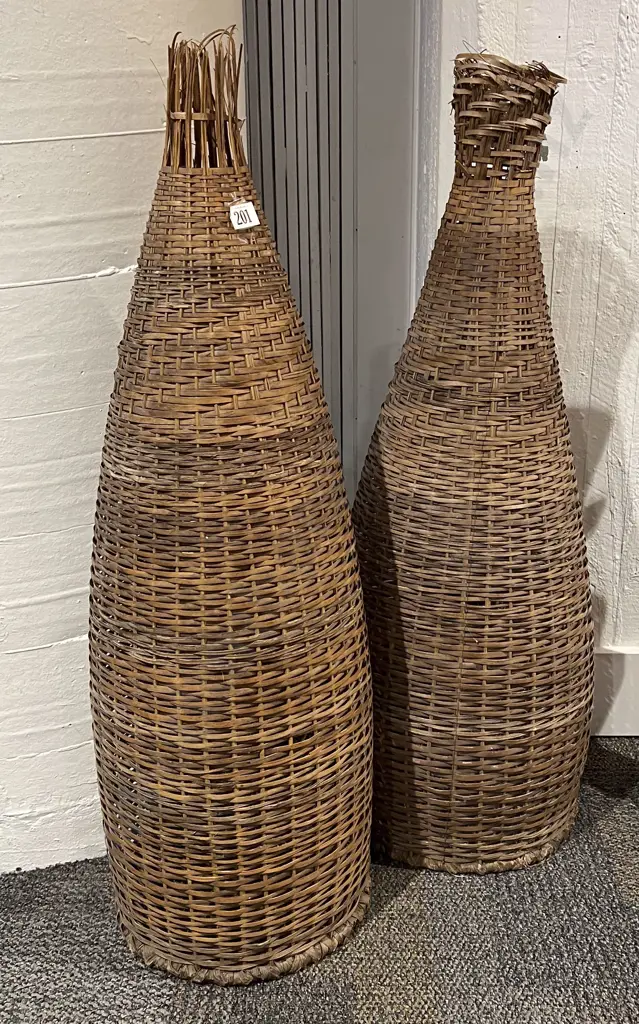 Two Large PNG Fishing Baskets Image 1++