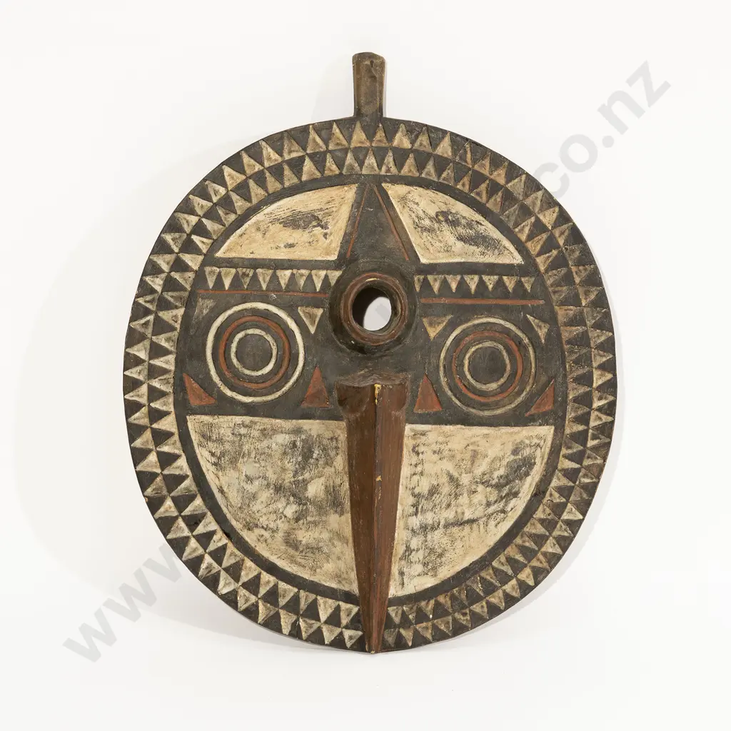 An African Baluba Wall Plaque Image 1++