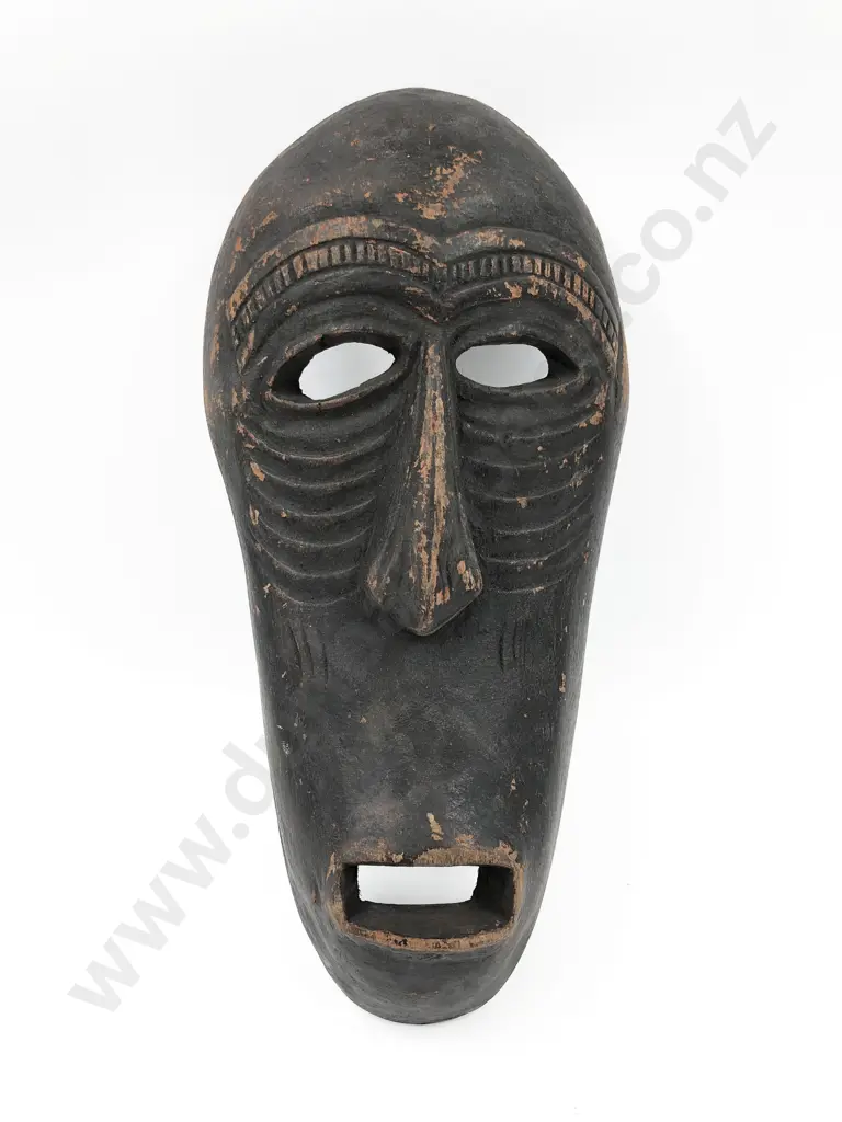 Ebonised African Mask Image 1++