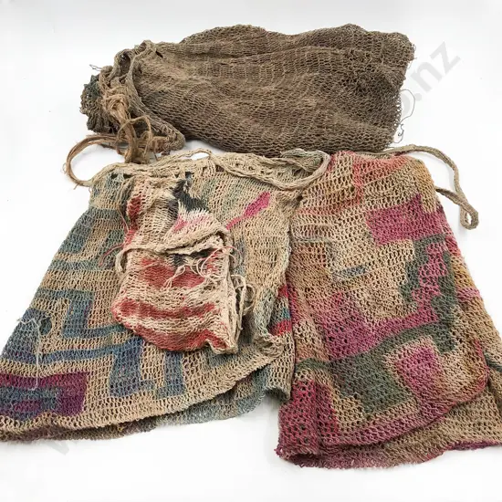 Quantity Of Assorted Papua New Guinean Bilum Bags