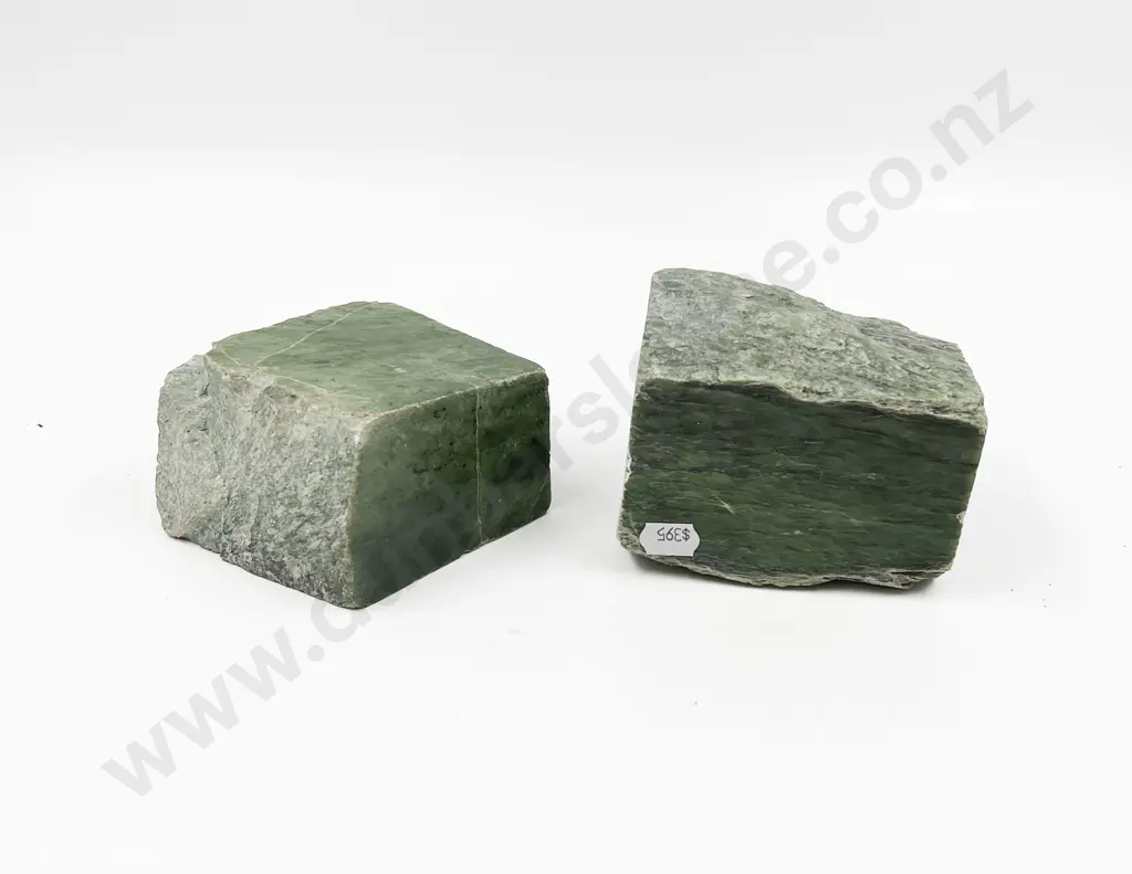 Two Pieces of Greenstone Image 1++