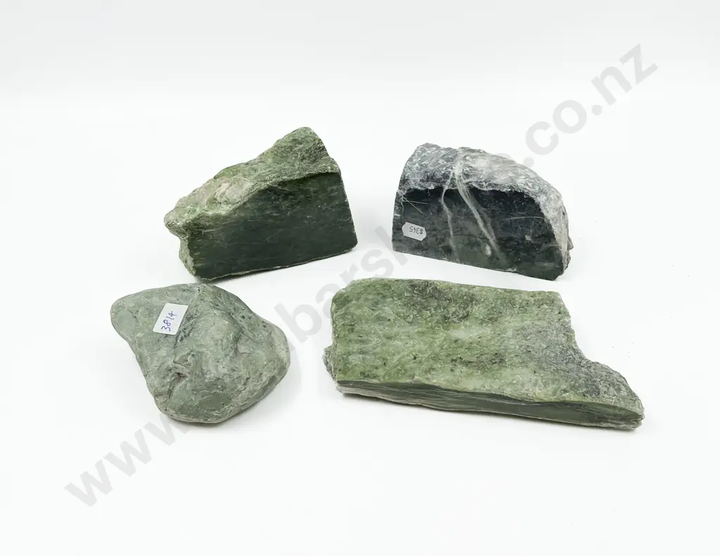 Four Pieces of Assorted Greenstone Image 1++