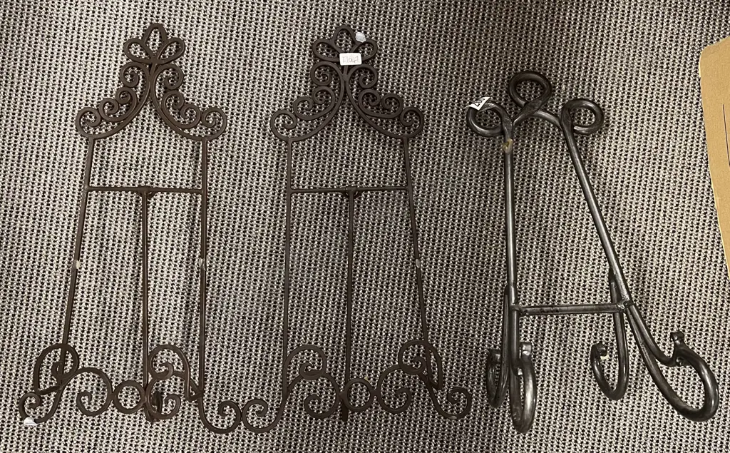 Three Assorted Tabletop Easels Image 1++
