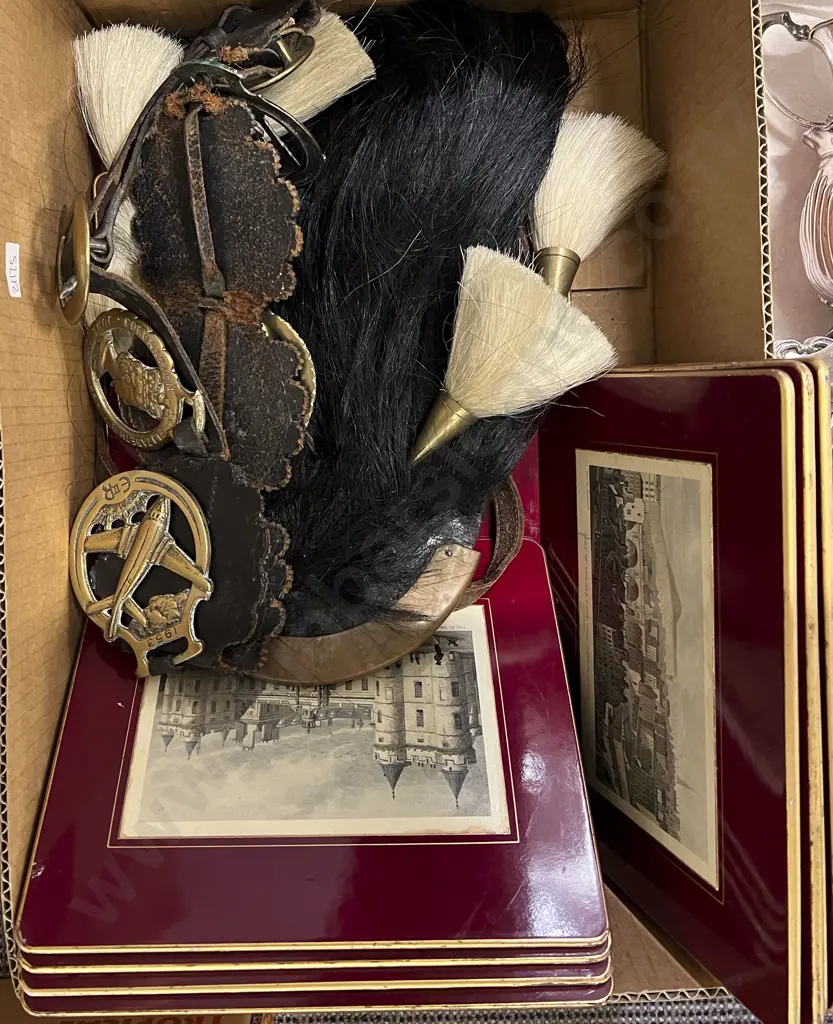 VIntage Sporran Together with Assorted Brass Image 1++