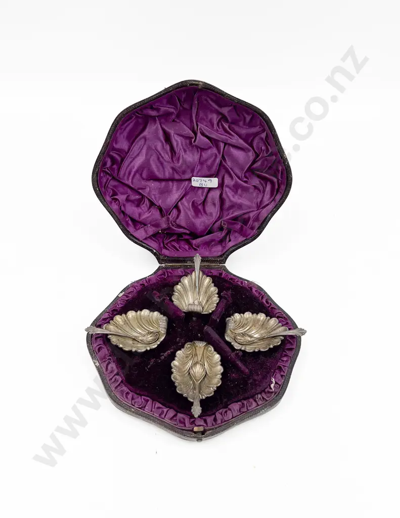 Case Set of Silver Salt Servers Image 1++