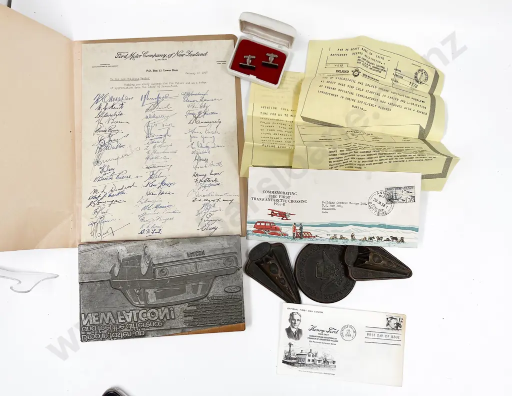 Quantity of Assorted Vintage Ford Memorabilia Image 1++