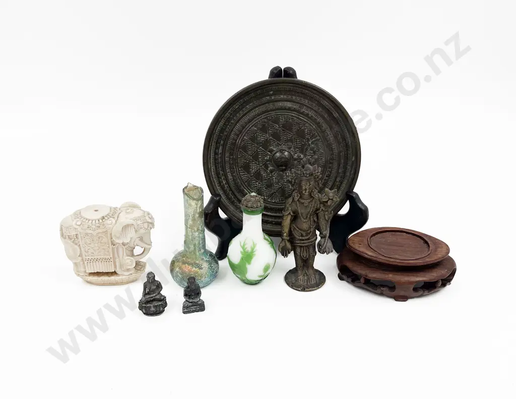 Small Quantity of Assorted Including Small Ivory Elephant etc Image 1++