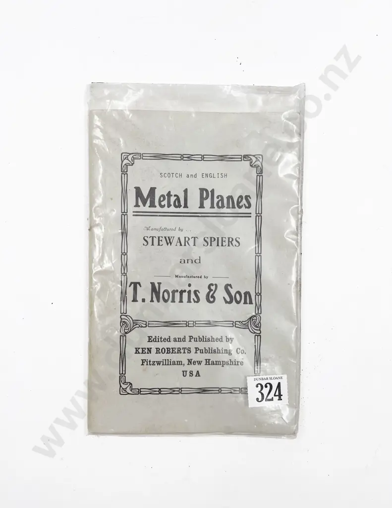 Scotch and English Metal Planers by Spyers/Novice Image 1++