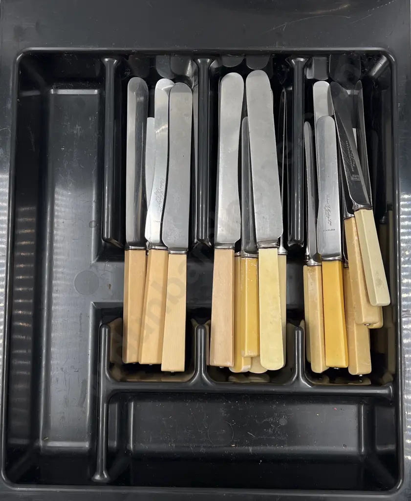Two Trays of Assorted Cutlery Image 1++