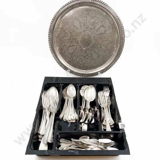 Two Trays of Assorted Cutlery