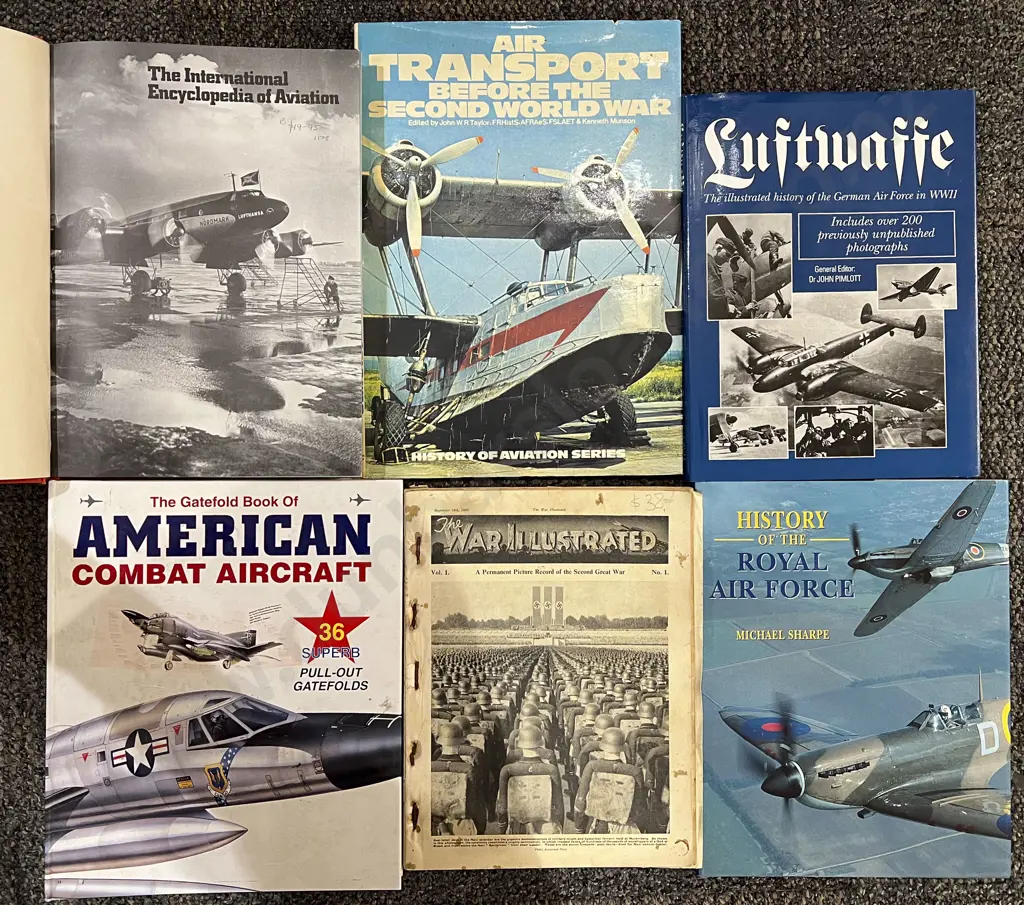 Six Books on Aviation Image 1++