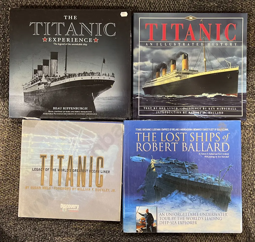 Four Books on the Titanic Image 1++