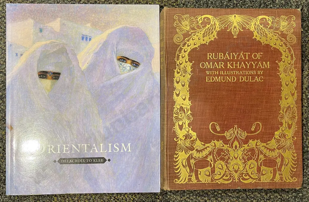 Rubaiyat of Omar Khayyam with "Orientalism - Delacroix to Klee" Image 1++