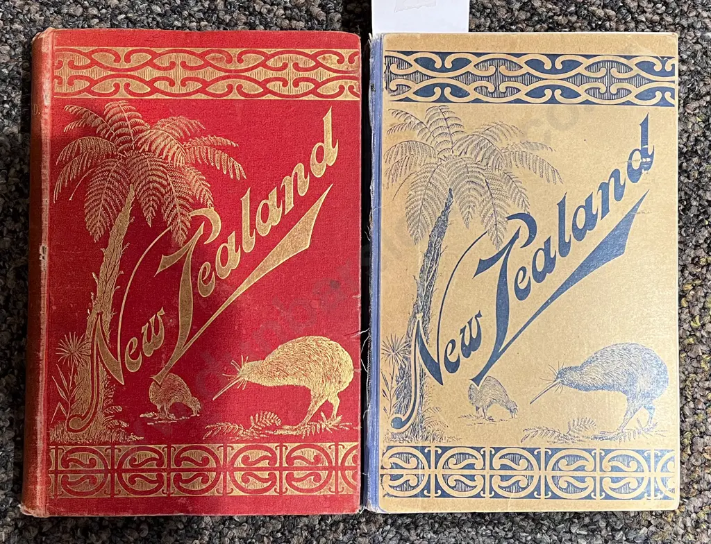 Guide to New Zealand by James Cowan Presented to a US Naval Servicemen by The NZ Government in 1908 with a Standard Copy Image 1++