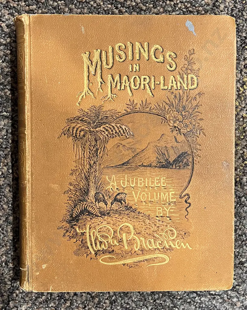 Musing in Maori-Land by Thos Bracken Image 1++