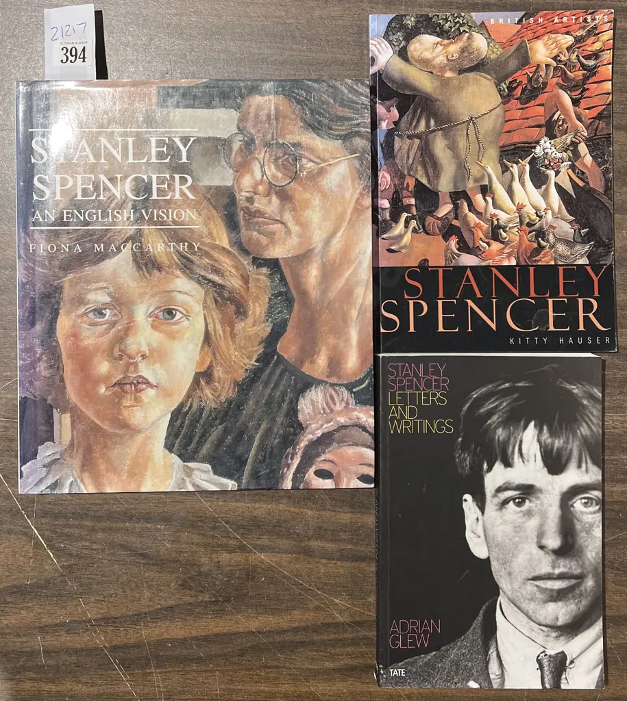 Three Stanley Spencer Reference Books Image 1++