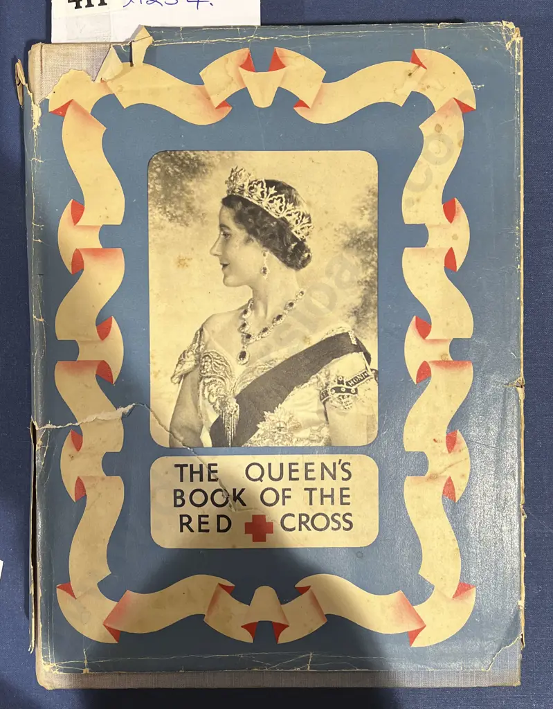 "The Queen's Book of The Red Cross" First Edition 1939 Image 1++