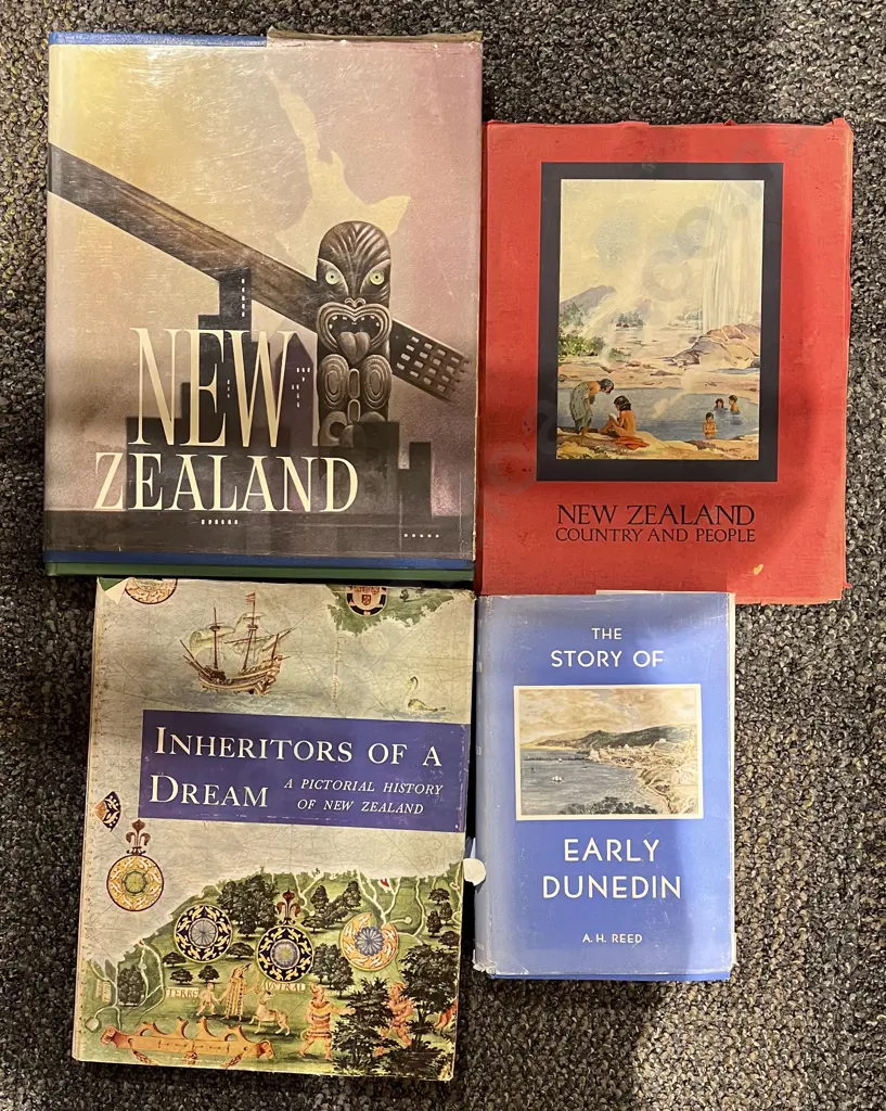 Four New Zealand Reference Books Image 1++