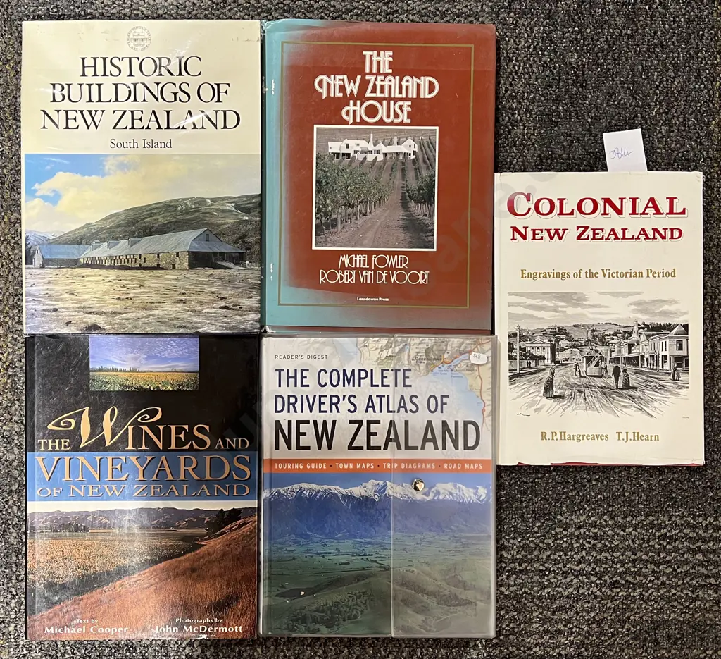 Five New Zealand Reference Books Image 1++