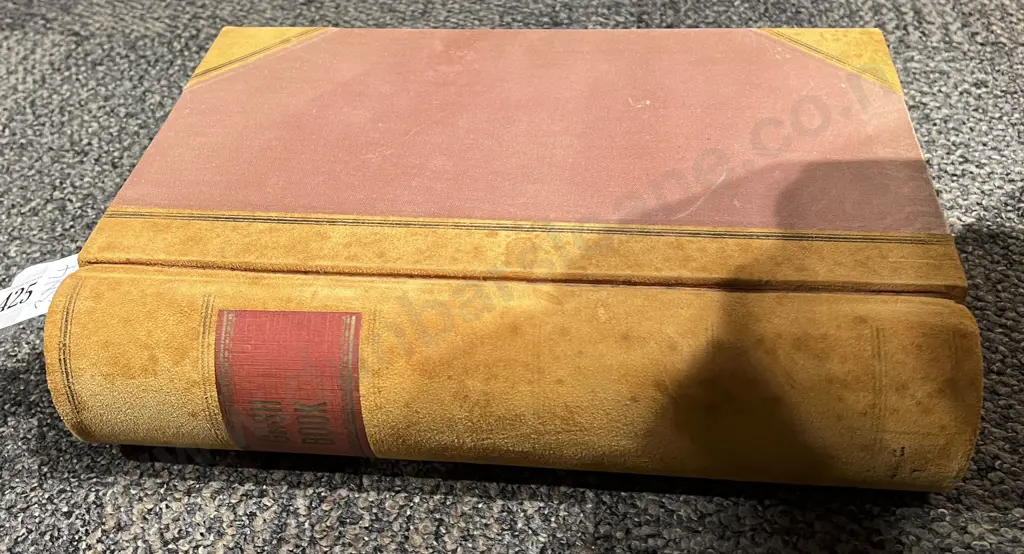 Large Vintage Cash Ledger Image 1++
