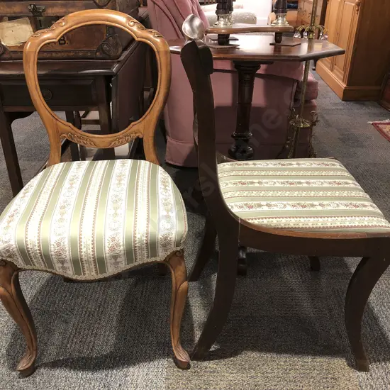Balloon Back Dining Chair Together with Other Dining Chair