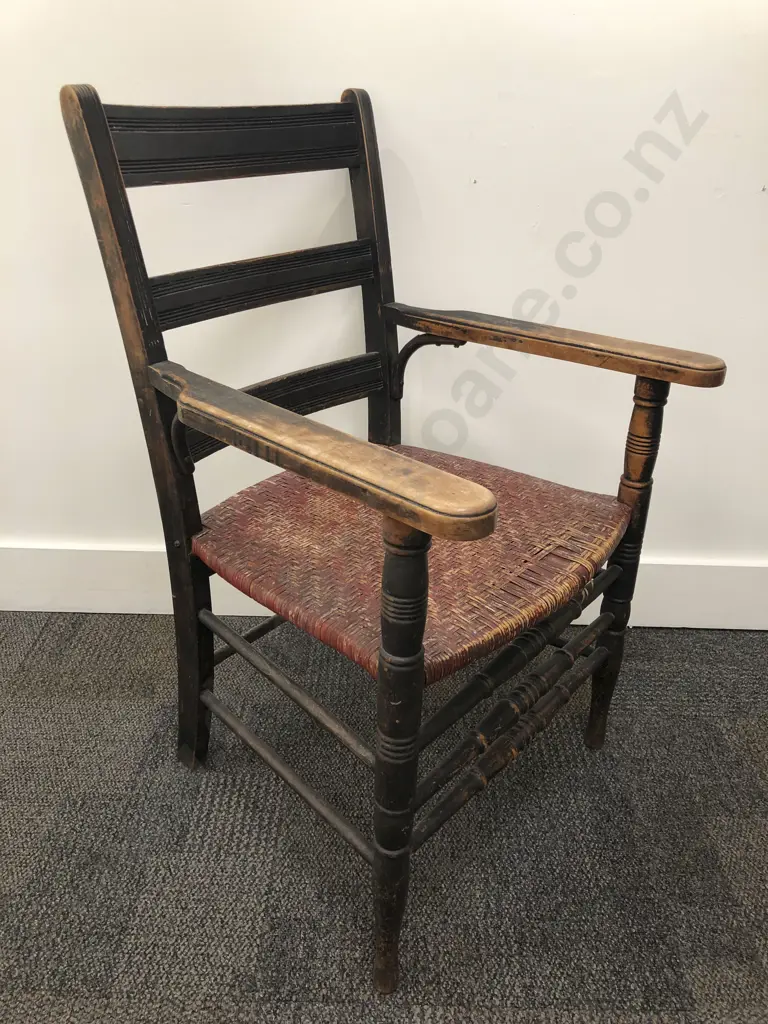 Rattan Seated Armchair Image 1++