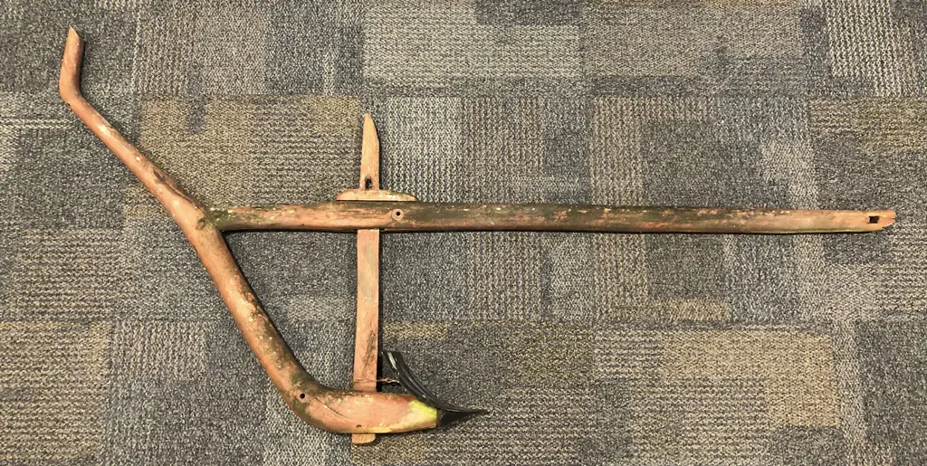 Large Vintage Wooden Harrow Image 1++