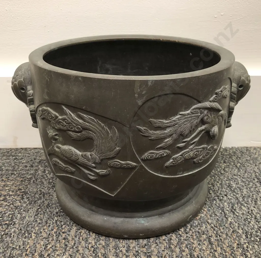 Chinese Bronze Planter Image 1++
