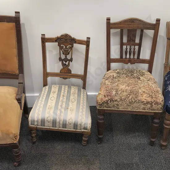 Four Assorted Chairs For Restoration