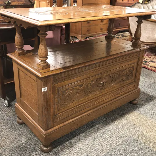Oak Monks Bench