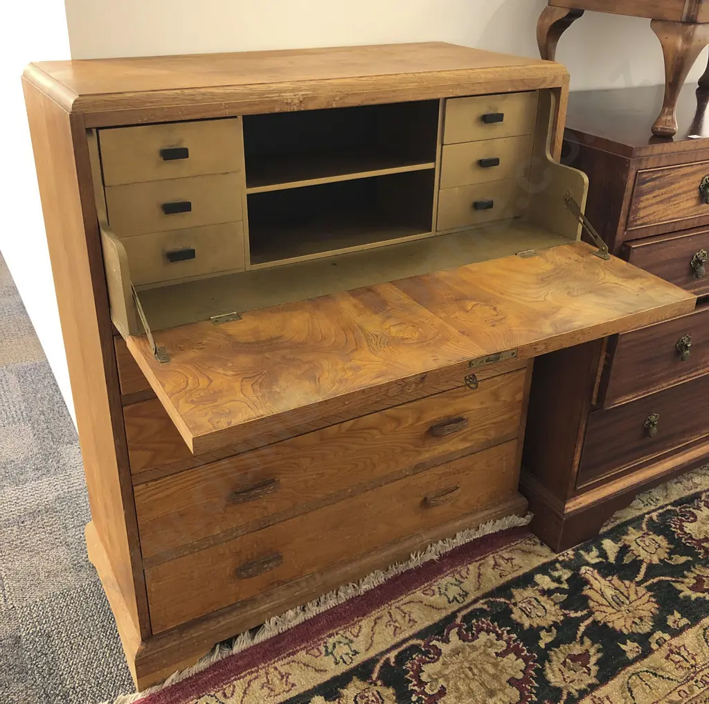 Oak Secretaire Image 1++