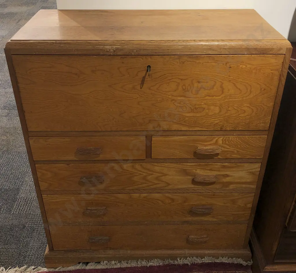 Oak Secretaire Image 1++