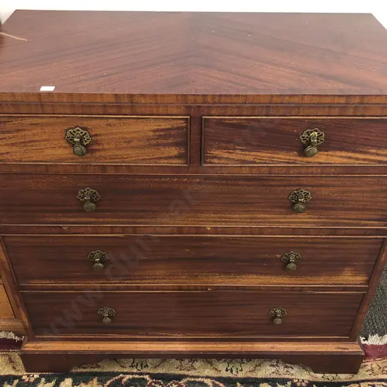 Reproduction Flat Front Chest of Drawers