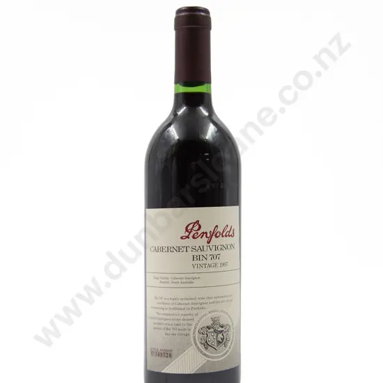 1 Bottle Penfolds Cabernet Sauvignon Bin 707 Vintage 1997