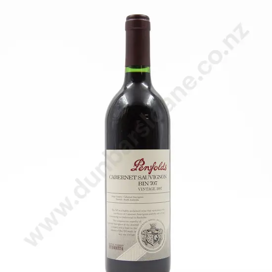 1 Bottle Penfolds Cabernet Sauvignon Bin 707 Vintage 1997