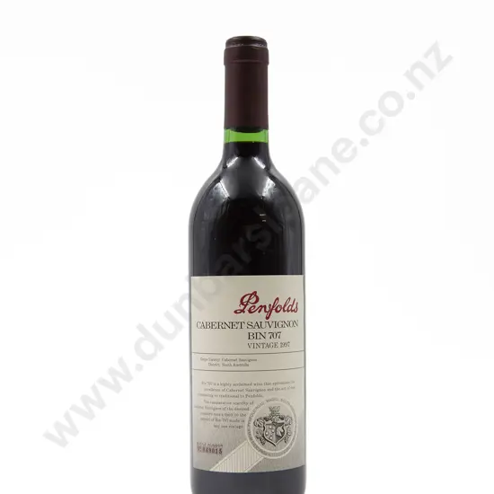 1 Bottle Penfolds Cabernet Sauvignon Bin 707 Vintage 1997