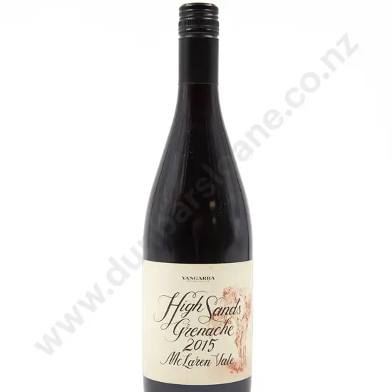 1 Bottle Australian Yangarra 'HIGH SANDS' Grenache McLaren Vale 2015