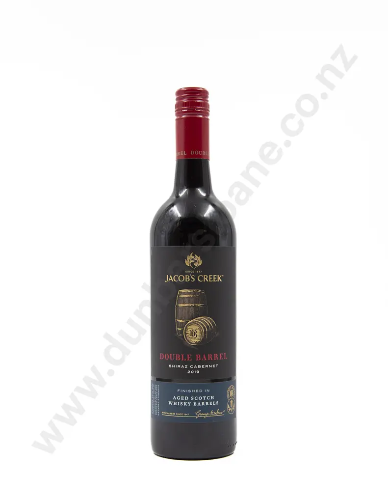 1 Bottle Australian Jacobs Creek SPECIAL RELEASE 'DOUBLE BARREL' Shiraz/Cab 2019 Image 1++