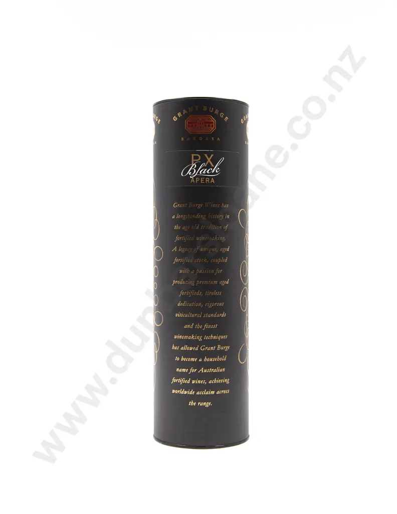 1 Bottle Australian Grant Burge Barossa 'PX BLACK APERA' (In Canister) Image 1++